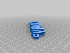 virgínia organização personalizado 3d print model - Mito3D