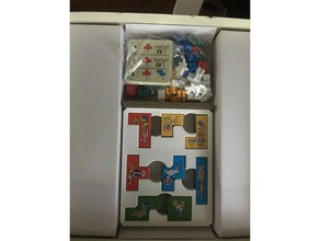arraial box insert games board boardgame inserts custom design tetris 3d print model - Mito3D