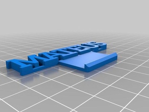 mateus accesorios personalizado 3d print model - Mito3D