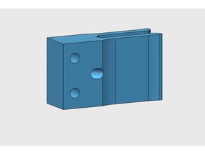 z probe micromake delta 1 3d printer accessories d1 zprobe holder 3d print model - Mito3D