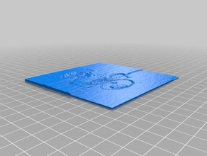 2 liam 2d sanat özelleştirilmiş 3d print model - Mito3D