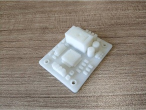 small electronic pcb model reference electronics circuit board esk8 thurbolt 3d print model - Mito3D