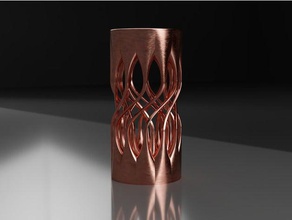 orgânica pedestal esculturas difícil ornamento 3d print model - Mito3D