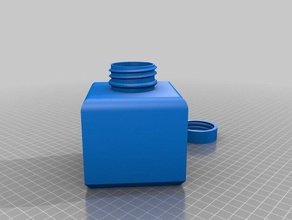 mi personalizados sks botella los contenedores personalizado 3d print model - Mito3D