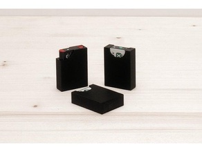 sony np-bx1 slim Akku-Speicher Kamera Batterie storage Fach 3d print model - Mito3D
