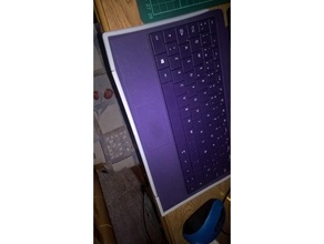 superficie de la cubierta del teclado equipo 3d print model - Mito3D