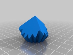 cube gears- small gear interactive art customized 3d print model - Mito3D