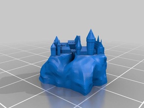 Schloss hogwarts voll Modelle 3d print model - Mito3D
