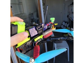 30x30mm fc pilha de painéis laterais r c veículos tampa drone flightcontroller fpv monte o painel 3d print model - Mito3D