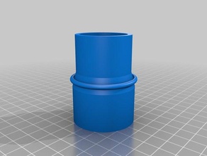 customized pool hose adapter outdoor & garden 3d print model - Mito3D