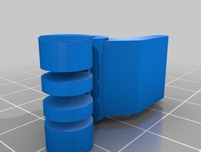 volkswagen t4 filtro de aire polen clip 3d print model - Mito3D