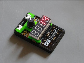 iot polvo caso eletrônica arduino bme680 ttn 3d print model - Mito3D