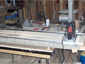 ski wood core grinder machine diy grinding homemade maker 3d print model - Mito3D