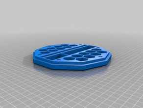 Würfel-box n-Fach 8x1mm Runde magnet remix Spielzeug & game Zubehör 3d print model - Mito3D