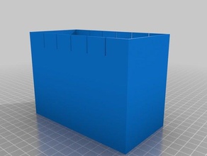 my customized card organizer - board game box games 3d print model - Mito3D