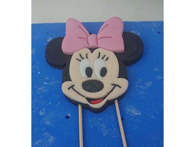 minnie mouse fondant de corte cozinha e sala jantar 3D print model - Mito3D