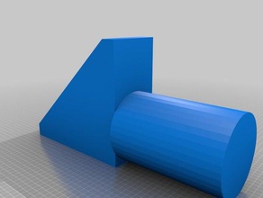 my customized parameterized shelf peg replacement parts 3d print model - Mito3D
