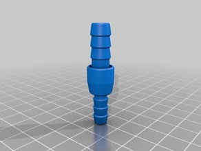 tubo de união exterior e jardim personalizado 3d print model - Mito3D