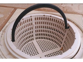 handle skimmer basket asa para cesta outdoor & garden piscina swimming pool 3d print model - Mito3D