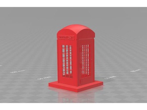 dr telephone booth quick dirty buildings & structures 3d print model - Mito3D