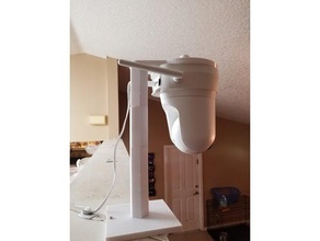d-link telecamera ptz montare a casa famiglia 3d print model - Mito3D