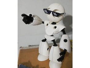 thug life para mark ii toys & games glasses glases robot 3d print model - Mito3D