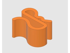 175 mm filament clip-Spule 3d Drucker Zubehör clip filament-clip filament-Halter 3d print model - Mito3D