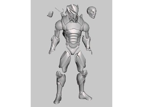 omega fortnite armour 3d printing 3d print model - Mito3D