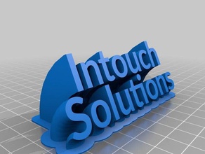 intouchsolutions office customized 3d print model - Mito3D
