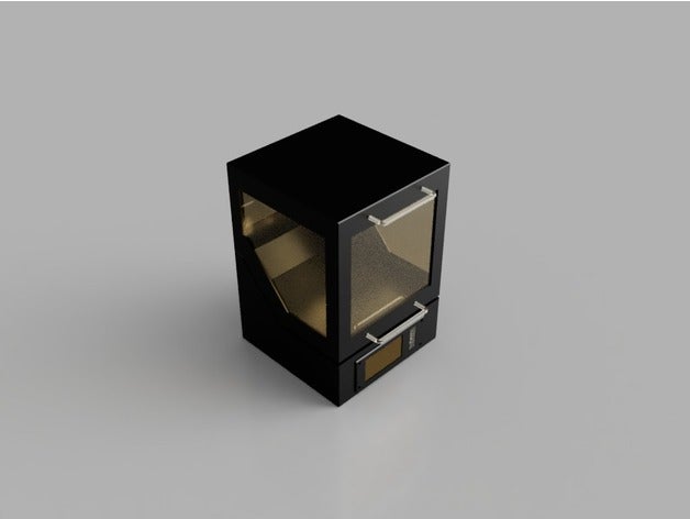 monoprice mp mini sla Le stampanti 3d il pulsante coperchio la maniglia iiip mono prezzo resina stampante 3D print model - Mito3D