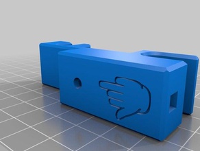 la mia pinza titolare La stampa 3d regolazione letto bed livello zero 3d print model - Mito3D