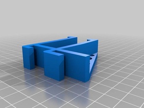 modular double holder tool holders & boxes 3d print model - Mito3D