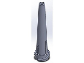 syringe dispenser tip tools cap fitting luer lock needle nozzle 3d print model - Mito3D