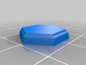 9 mm hex base games customized 3d print model - Mito3D