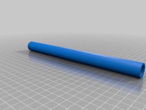 nerf barrel attachment dart blowgun toy & game accessories gun 3d print model - Mito3D