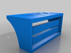 bookshelf 3d print model - Mito3D