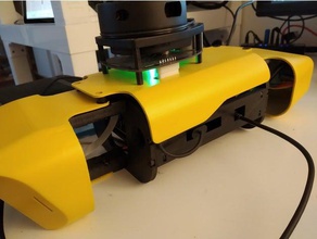 rplidar a1 spotmicro in der Robotik erstellt von freecad lidar Roboter Roboter-Hund 3d print model - Mito3D