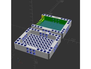 arduino uno lego technic enclosure electronics case electonics compatible microcontroller pela 3d print model - Mito3D