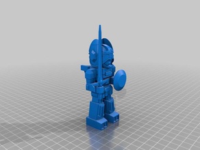 bioman biorobo sd Spielzeug & Spiele bandai Roboter sd-Spielzeug tv-show jahrgang 3d print model - Mito3D