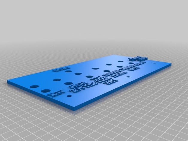 Boot-Schalter pannel 3d-drucken Boot marine - Schalter 3D print model - Mito3D