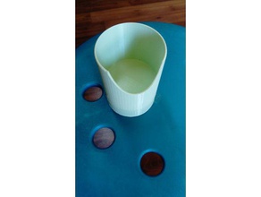 vaso escotado el aletleri 3d print model - Mito3D