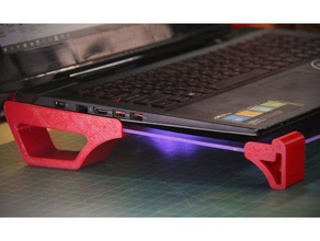 laptop stand v2 3d printing 3d print model - Mito3D