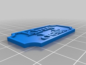 kims desk decor customized 3d print model - Mito3D