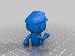 cute mairo video games mario super bros smash 3d print model - Mito3D