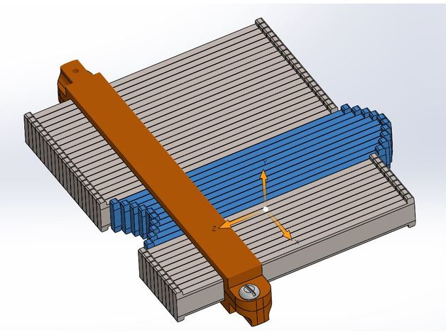 perfil ferramenta de cópia ferramentas manuais gage 3D print model - Mito3D
