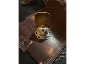 gloomhaven standee d20 juegos 3d print model - Mito3D