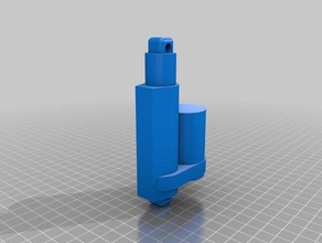 linear servo robotics lever piston 3d print model - Mito3D