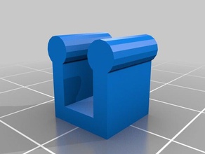 vive lighthouse cable guide computer 3d print model - Mito3D
