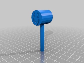 harley quinn hammer 3d printing 3d print model - Mito3D