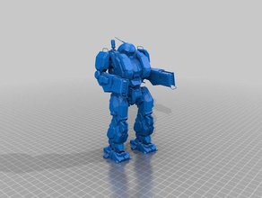 le derviche les jeux vidéo battletech mechwarrior online l'adjudant-maître 3d print model - Mito3D
